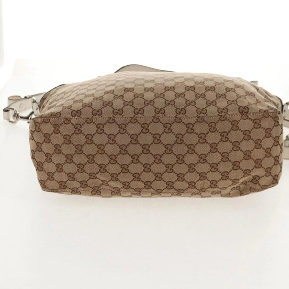 GUCCI GG Canvas Hand Bag 2way Beige White Auth ep10950 - Picture 7 of 16
